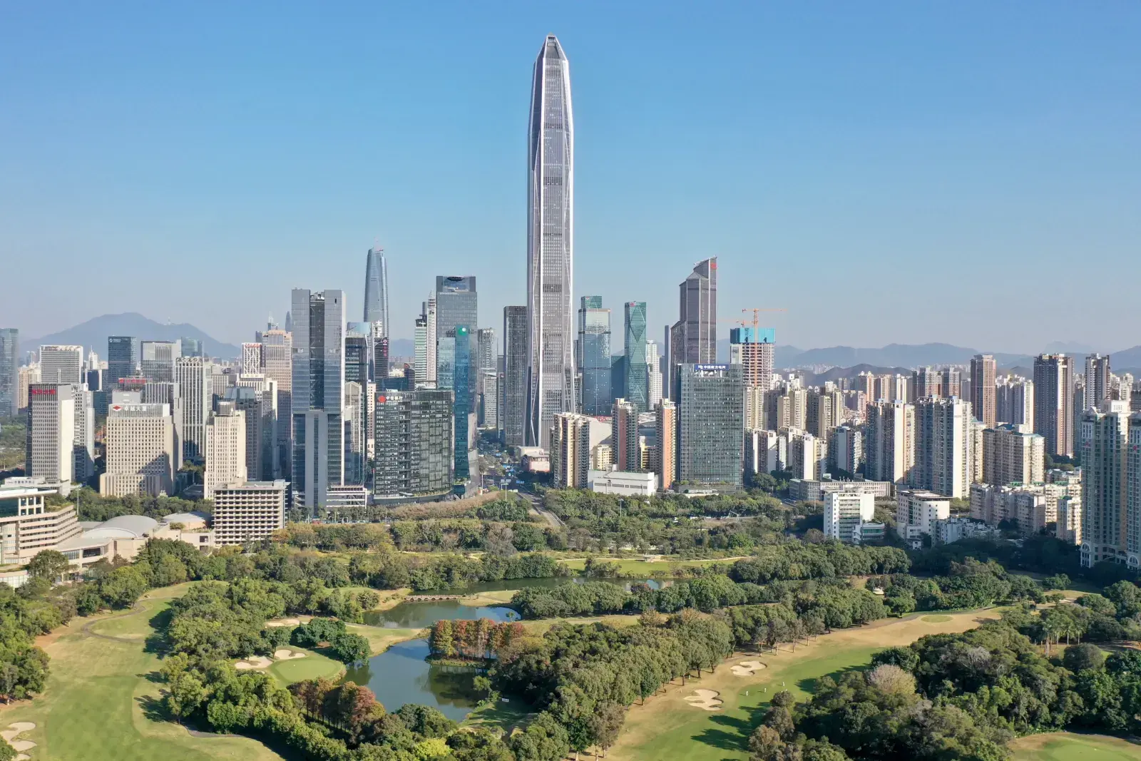 Skyline di Shenzhen